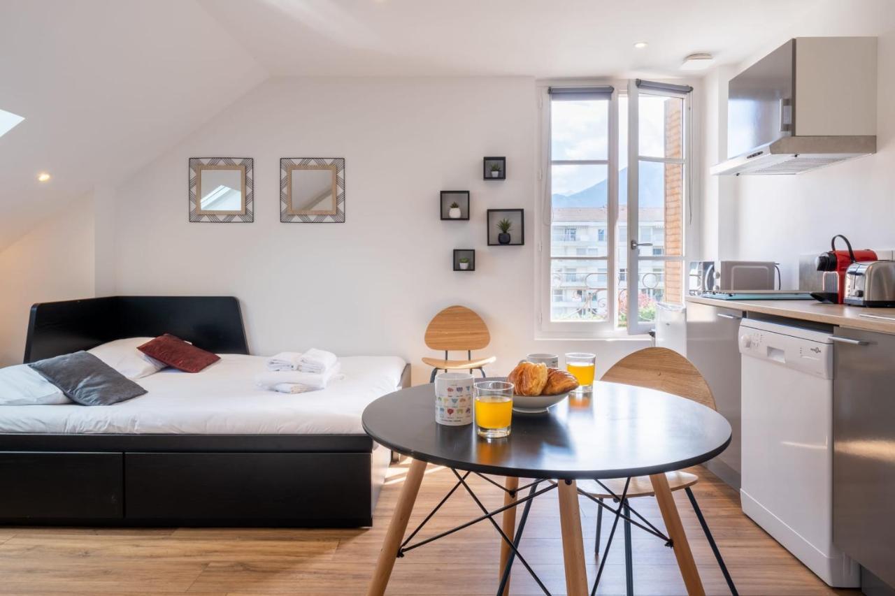 Guestready - Ancolie - Chaumontel Studio Leilighet Annecy Eksteriør bilde